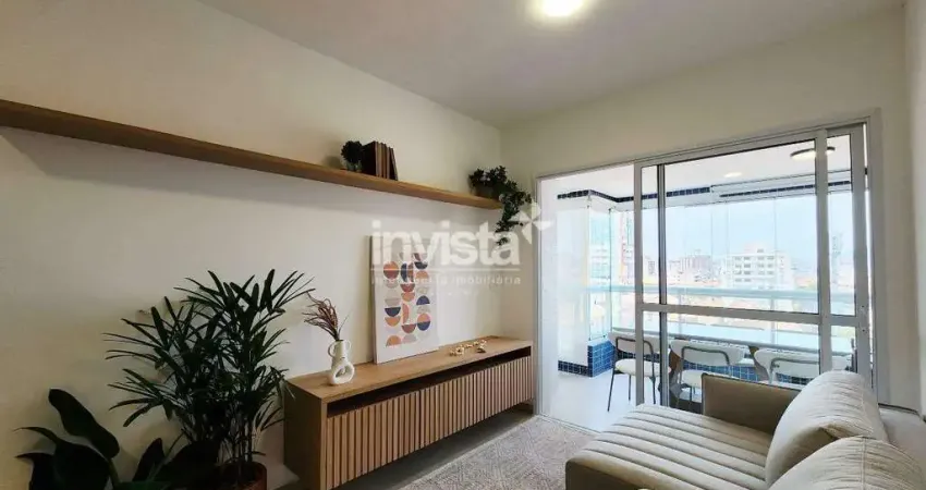 Apartamento com 1 quarto à venda no Boqueirão, Santos