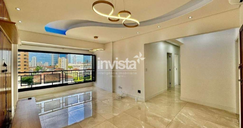 Apartamento com 2 quartos à venda no Aparecida, Santos 