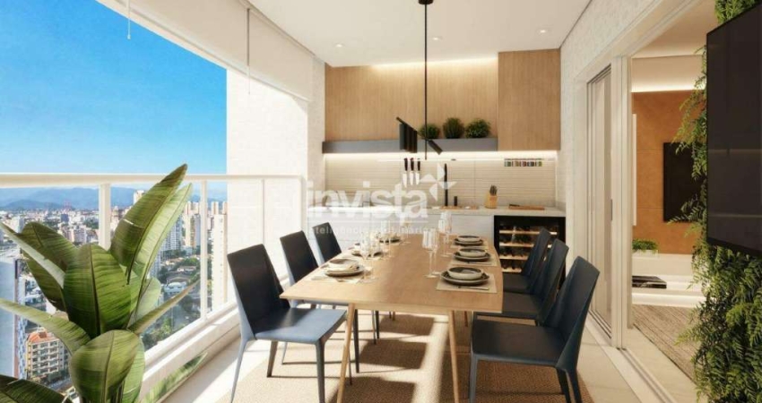 Apartamento com 2 quartos à venda no Ponta da Praia, Santos 