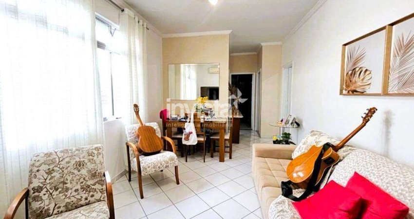 Apartamento com 2 quartos à venda no Macuco, Santos 