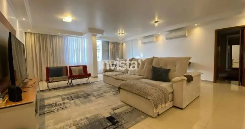 Apartamento com 3 quartos à venda no José Menino, Santos 