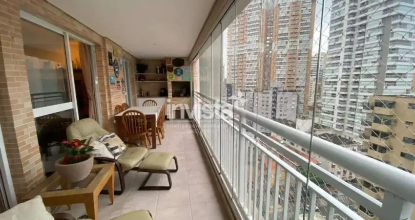 Apartamento com 3 quartos à venda no Gonzaga, Santos 