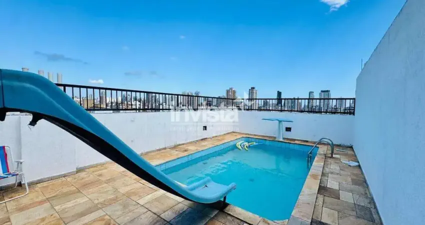 OPORTUNIDADE DE LOCAÇÃO TRIPLEX 2 DORMITÓRIOS NO CAMPO GRANDE EM SANTOS