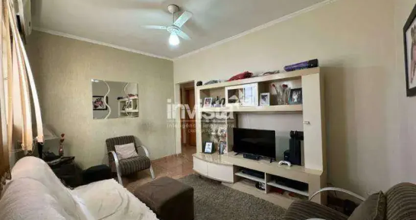 Apartamento com 2 quartos à venda no Embaré, Santos 