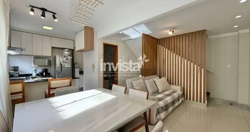Casa com 2 quartos à venda no Macuco, Santos 