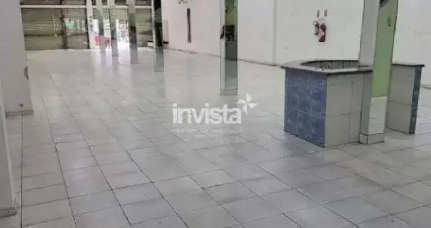 Ponto comercial para alugar no Centro, Santos 