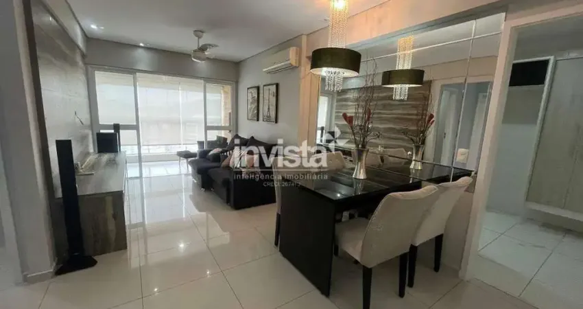 Apartamento com 3 quartos para alugar no Gonzaga, Santos 