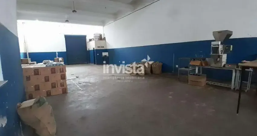 Barracão / Galpão / Depósito para alugar no Centro, Santos 