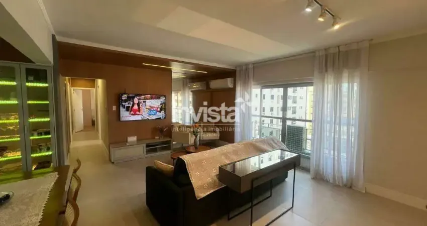 Apartamento com 3 quartos à venda no Ponta da Praia, Santos 