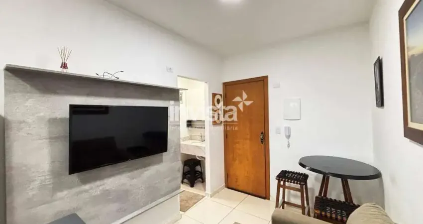 Apartamento com 1 quarto à venda no Macuco, Santos 