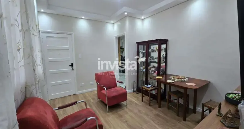 Apartamento com 2 quartos à venda no Gonzaga, Santos