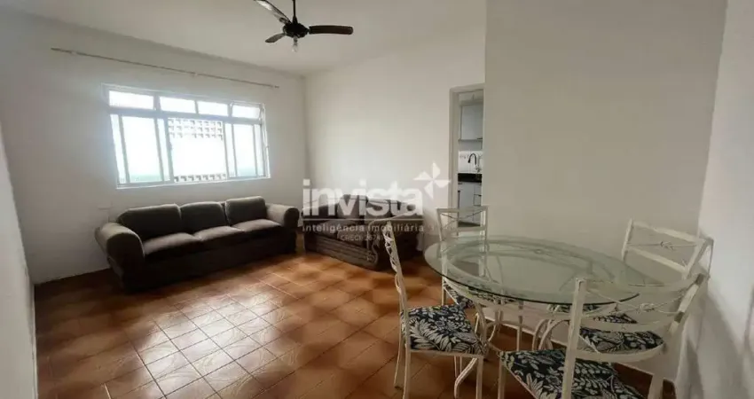 Apartamento com 2 quartos para alugar no Embaré, Santos 