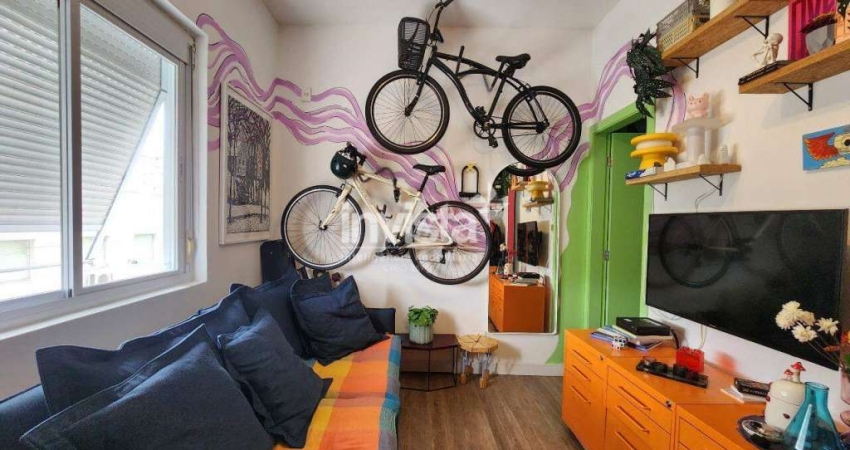 Apartamento com 1 quarto à venda no Embaré, Santos 