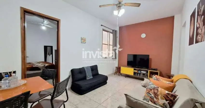 Apartamento com 1 quarto à venda no Gonzaga, Santos 