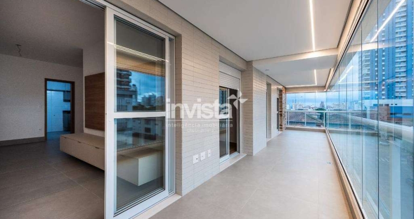 Apartamento com 3 quartos à venda no Aparecida, Santos 