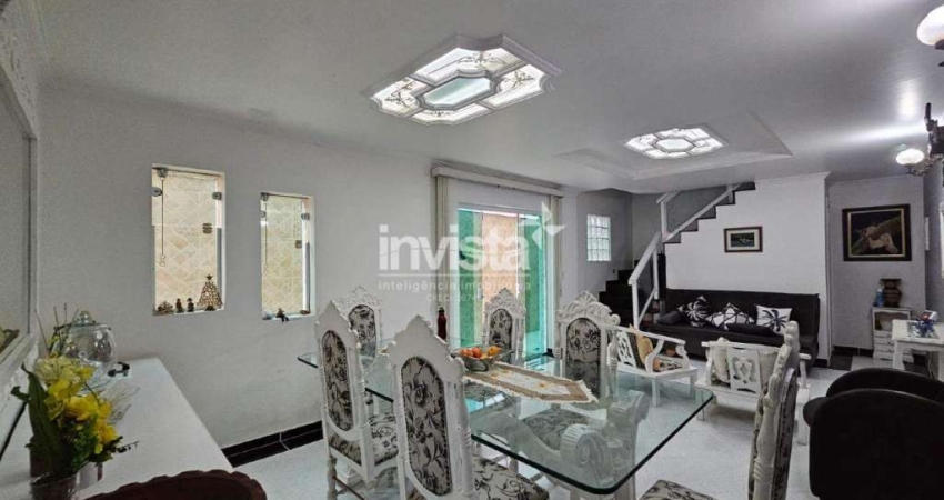 Casa com 3 quartos à venda no Encruzilhada, Santos 