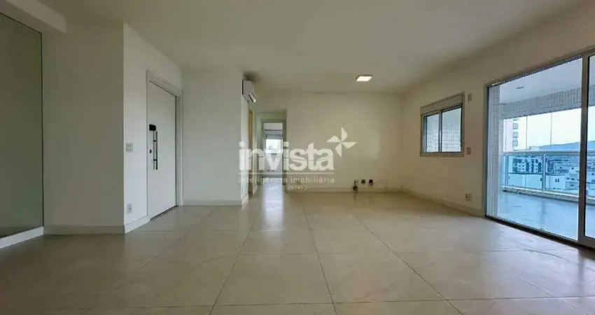 Apartamento com 3 quartos para alugar no Boqueirão, Santos
