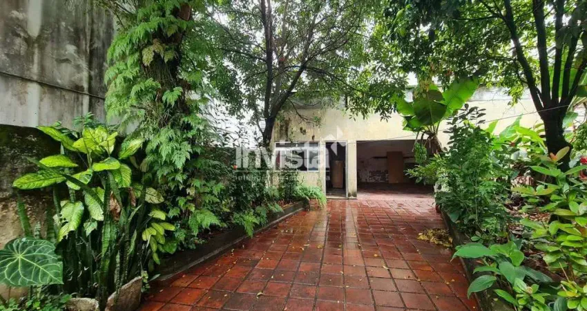 Casa com 3 quartos para alugar no Embaré, Santos 