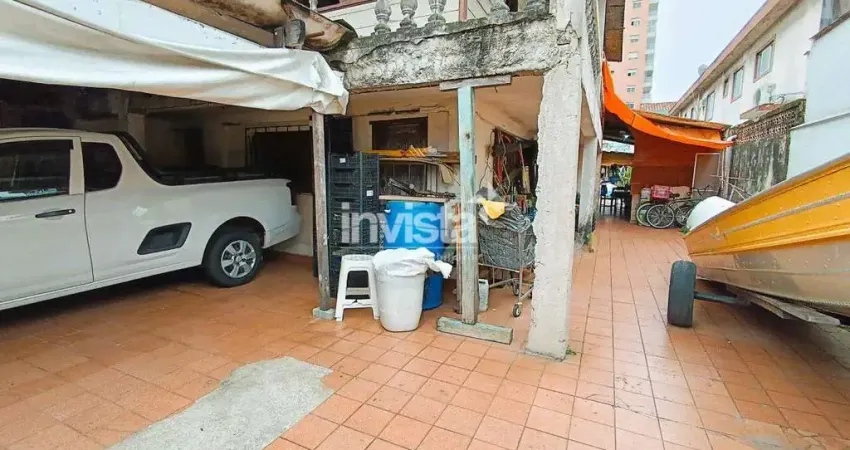 Casa com 2 quartos à venda no Macuco, Santos 
