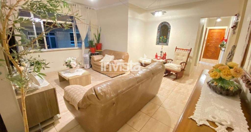 Apartamento com 2 quartos à venda no Campo Grande, Santos 