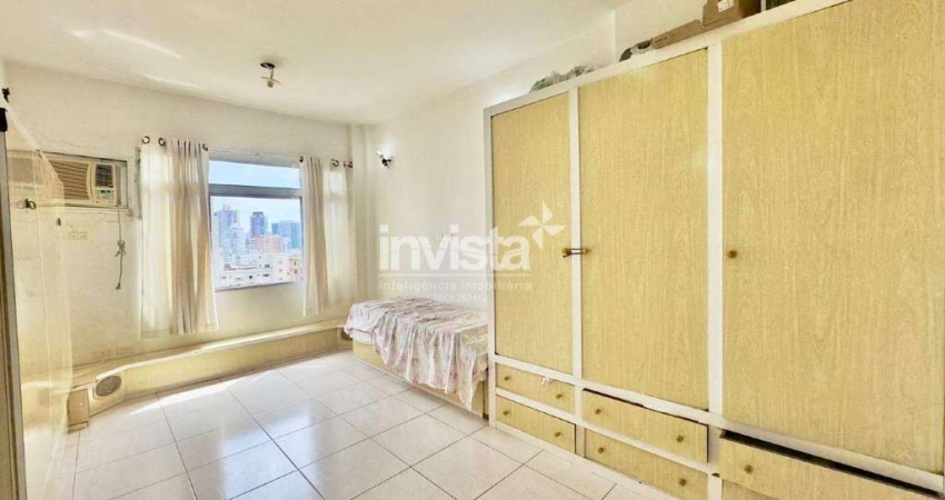 Apartamento com 1 quarto à venda no Embaré, Santos 