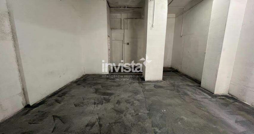 Ponto comercial para alugar no Boqueirão, Santos 
