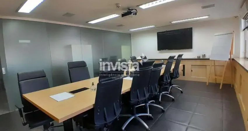 Sala comercial para alugar no Centro, Santos 