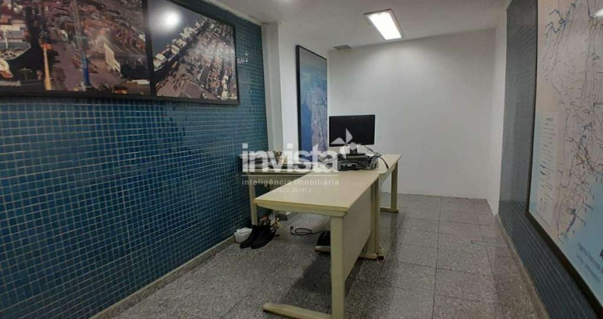 Sala comercial para alugar no Centro, Santos 