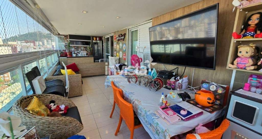 Apartamento com 3 quartos à venda no Campo Grande, Santos 