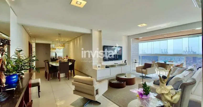 Apartamento com 3 quartos à venda no Aparecida, Santos 