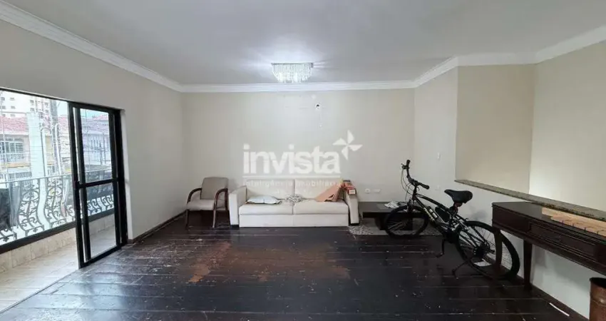 Casa com 3 quartos à venda no Embaré, Santos 