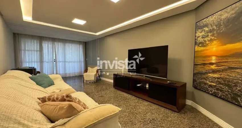 Apartamento com 4 quartos à venda no Ponta da Praia, Santos 