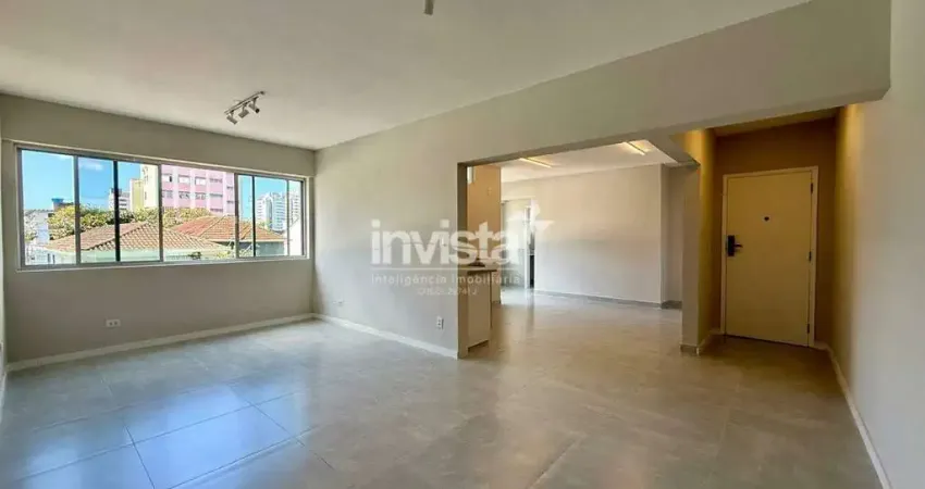 Apartamento com 2 quartos à venda no Gonzaga, Santos
