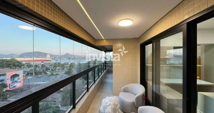 Apartamento com 2 quartos à venda no Ponta da Praia, Santos