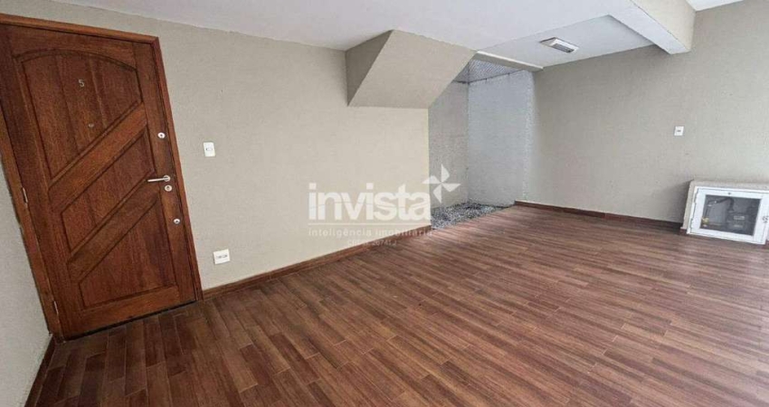 Casa com 2 quartos à venda no Macuco, Santos 