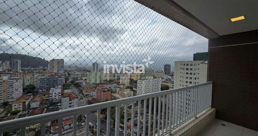Apartamento com 2 quartos à venda no Encruzilhada, Santos 