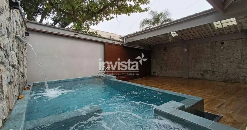 Casa com 4 quartos à venda no Encruzilhada, Santos 