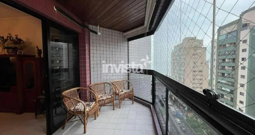 Apartamento com 2 quartos à venda na Aparecida, Santos 