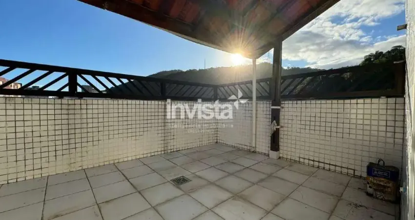 Cobertura com 1 quarto à venda no José Menino, Santos 
