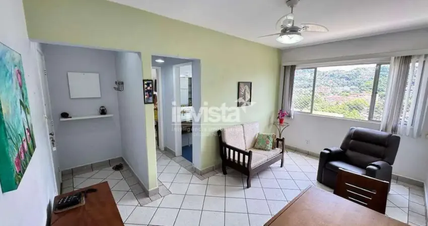 Apartamento com 1 quarto à venda na Vila Mathias, Santos 