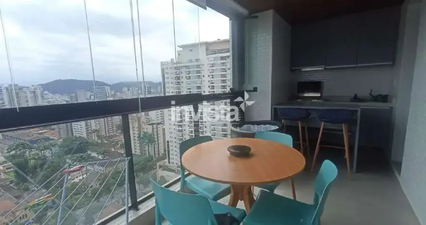 Apartamento com 1 quarto para alugar no Boqueirão, Santos