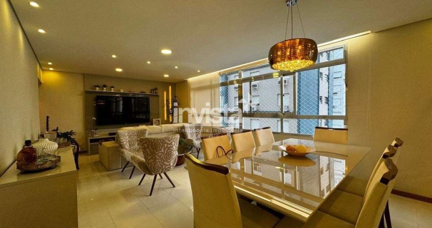 Apartamento com 3 quartos à venda no Boqueirão, Santos 