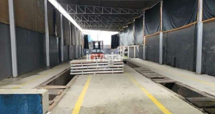 Barracão / Galpão / Depósito para alugar no Macuco, Santos 