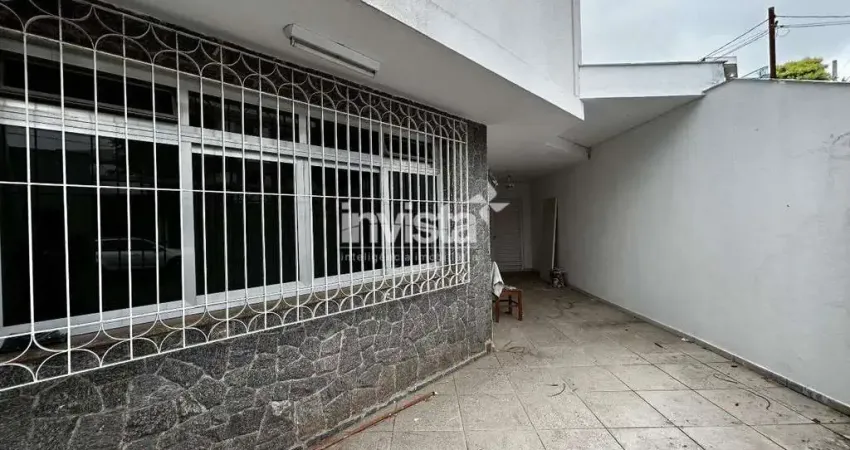 Casa com 3 quartos para alugar na Aparecida, Santos