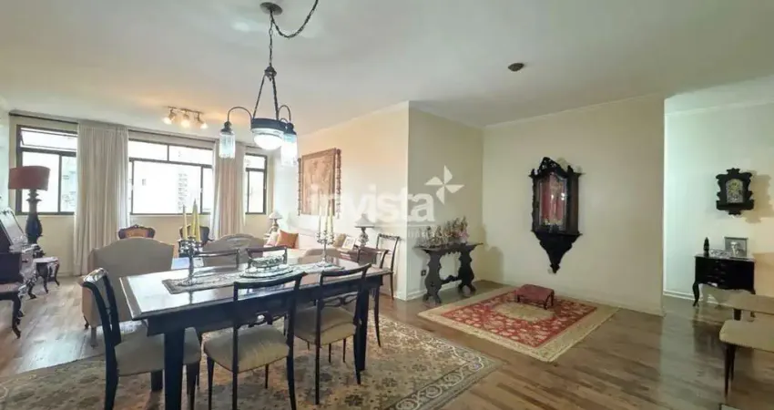 Apartamento com 3 quartos à venda no Boqueirão, Santos