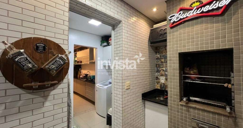 Apartamento com 2 quartos à venda no Marapé, Santos 