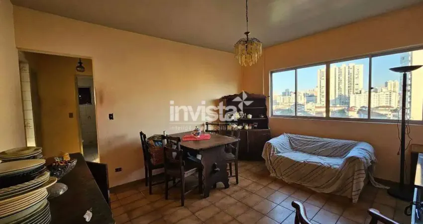 Apartamento com 2 quartos à venda na Vila Belmiro, Santos 