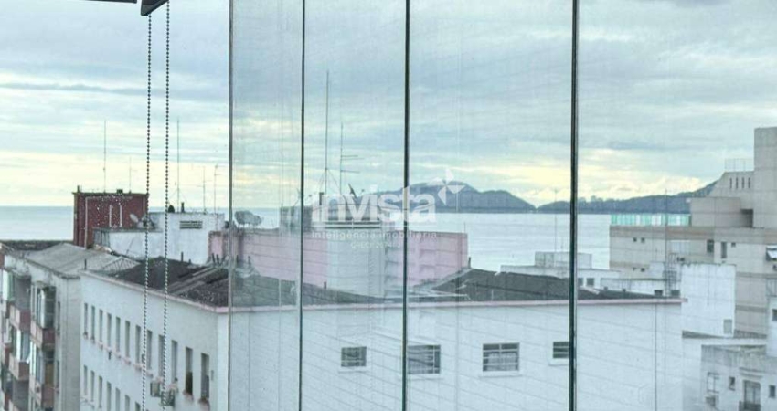 Apartamento com 1 quarto à venda no Embaré, Santos 