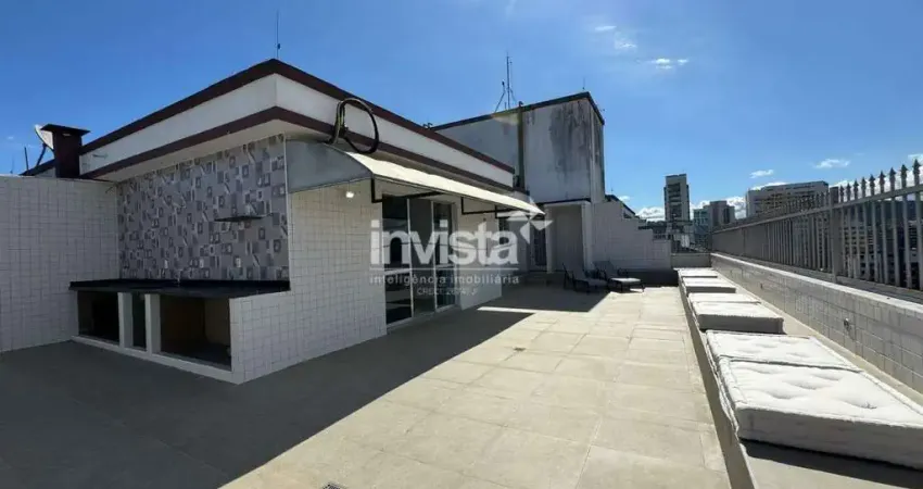 Cobertura com 3 quartos à venda no Boqueirão, Santos 
