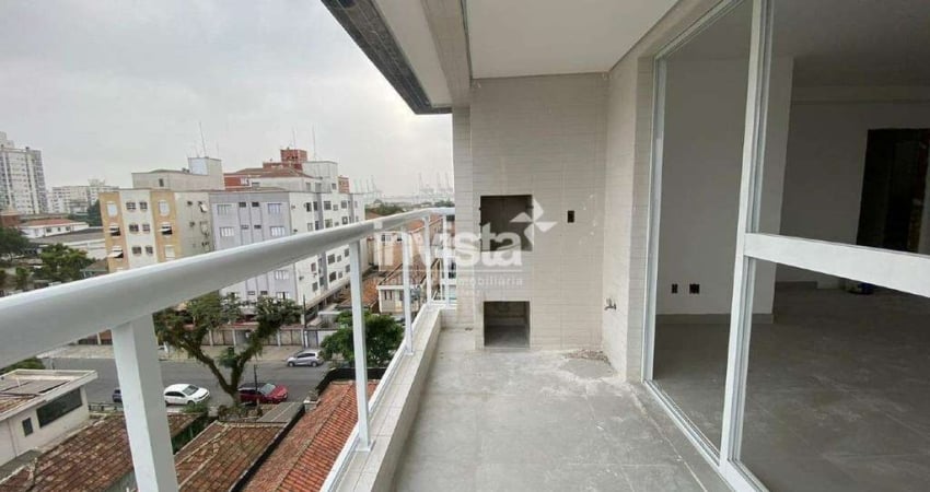 Apartamento com 2 quartos à venda no Aparecida, Santos 